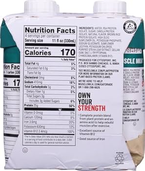 Amazon.com : Muscle Milk Plant Protein Vanilla Caramel 11oz